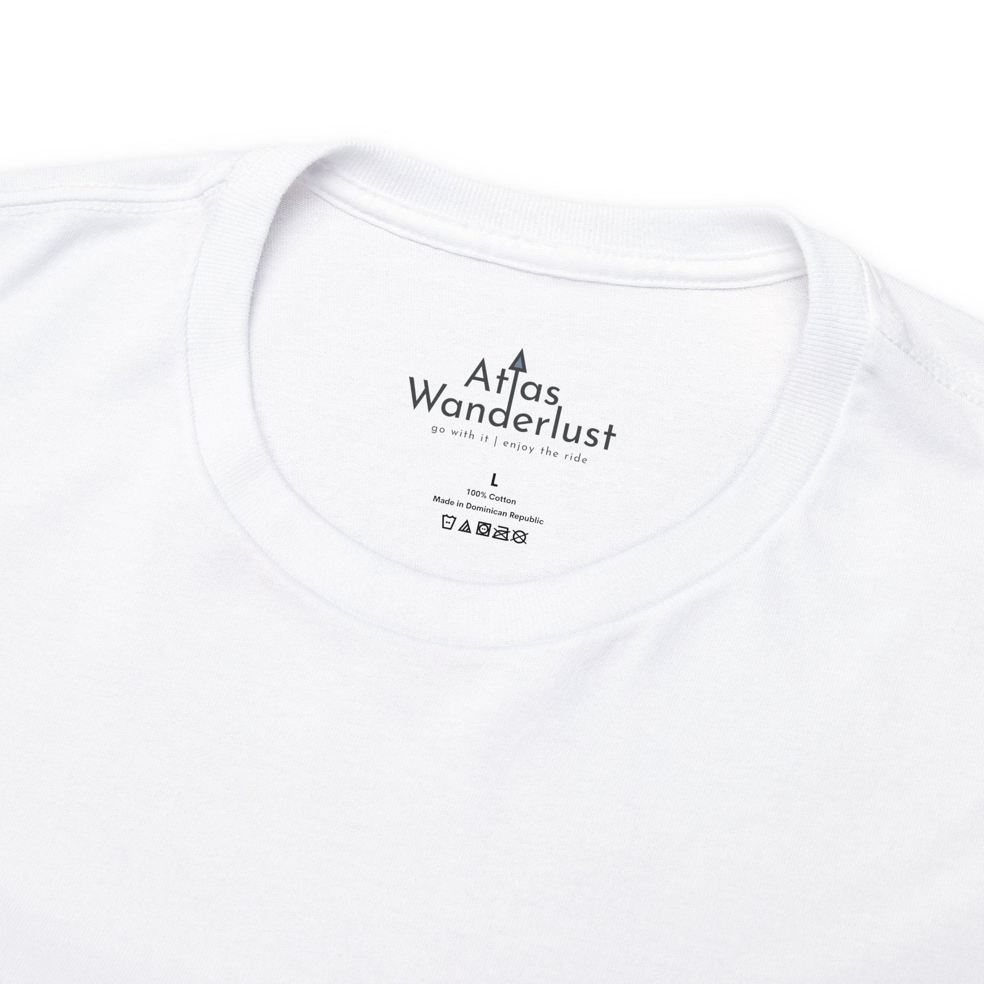 Ljubjana Slovenia Coordinates Tee, Modern Travel Tee Atlas Wanderlust