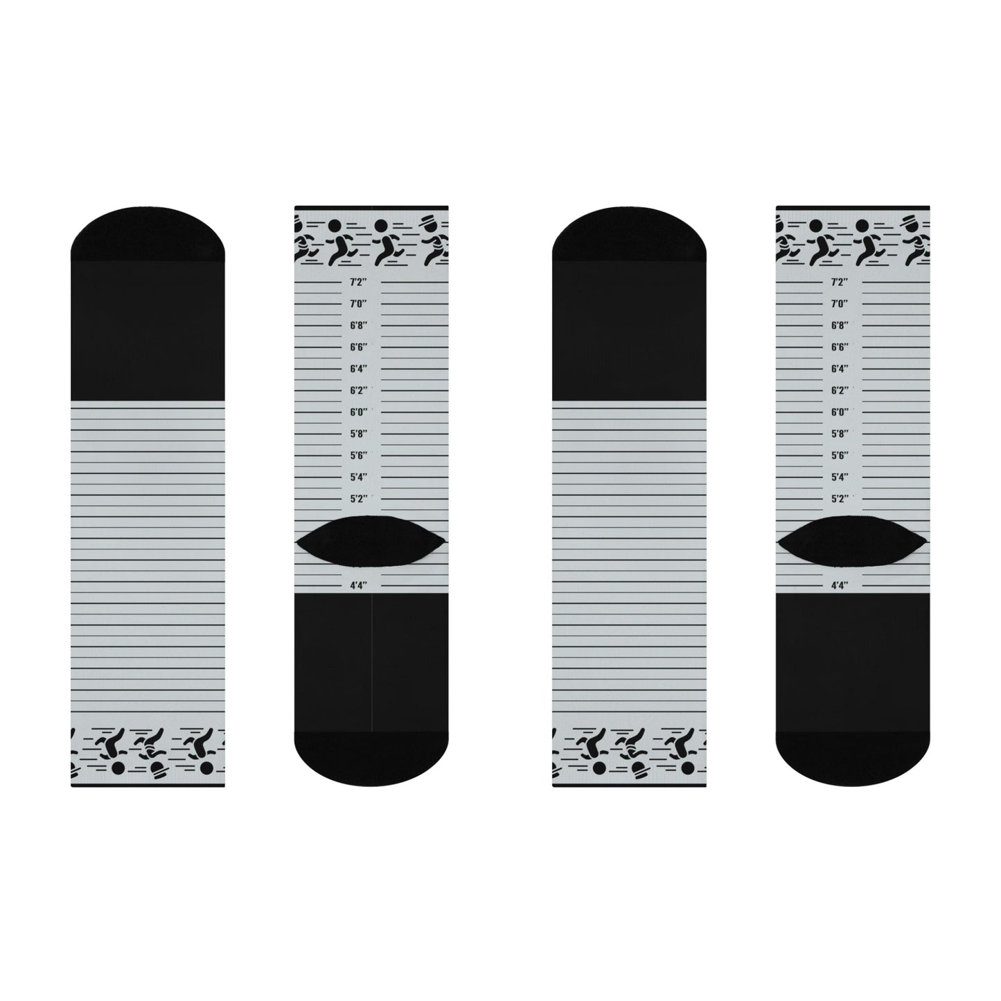 Jailbird Socks! Unisex One Size Stretchy Atlas Wanderlust