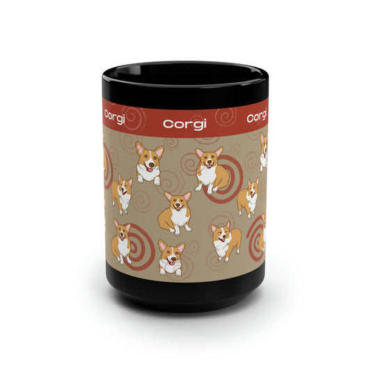Corgi Mug Atlas Wanderlust
