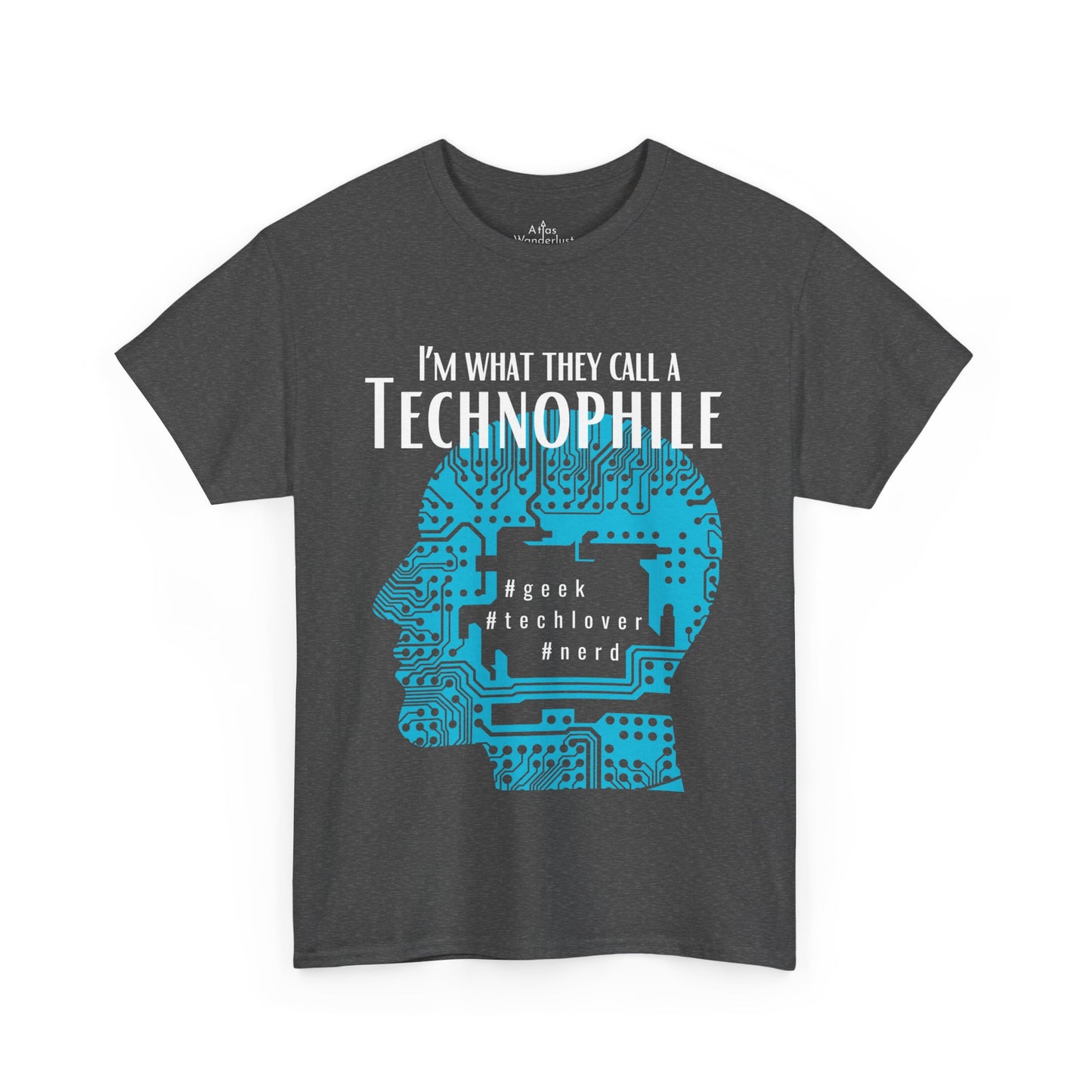 Technophile unisex short sleeve shirt for tech lovers and geeks with modern design