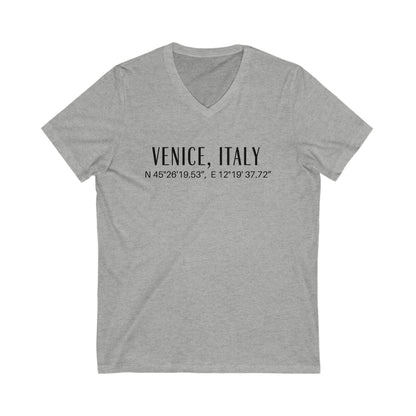 Venice, Italy Coordinates V-Tee Atlas Wanderlust