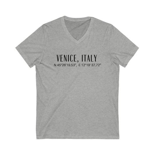 Venice, Italy Coordinates V-Tee Atlas Wanderlust