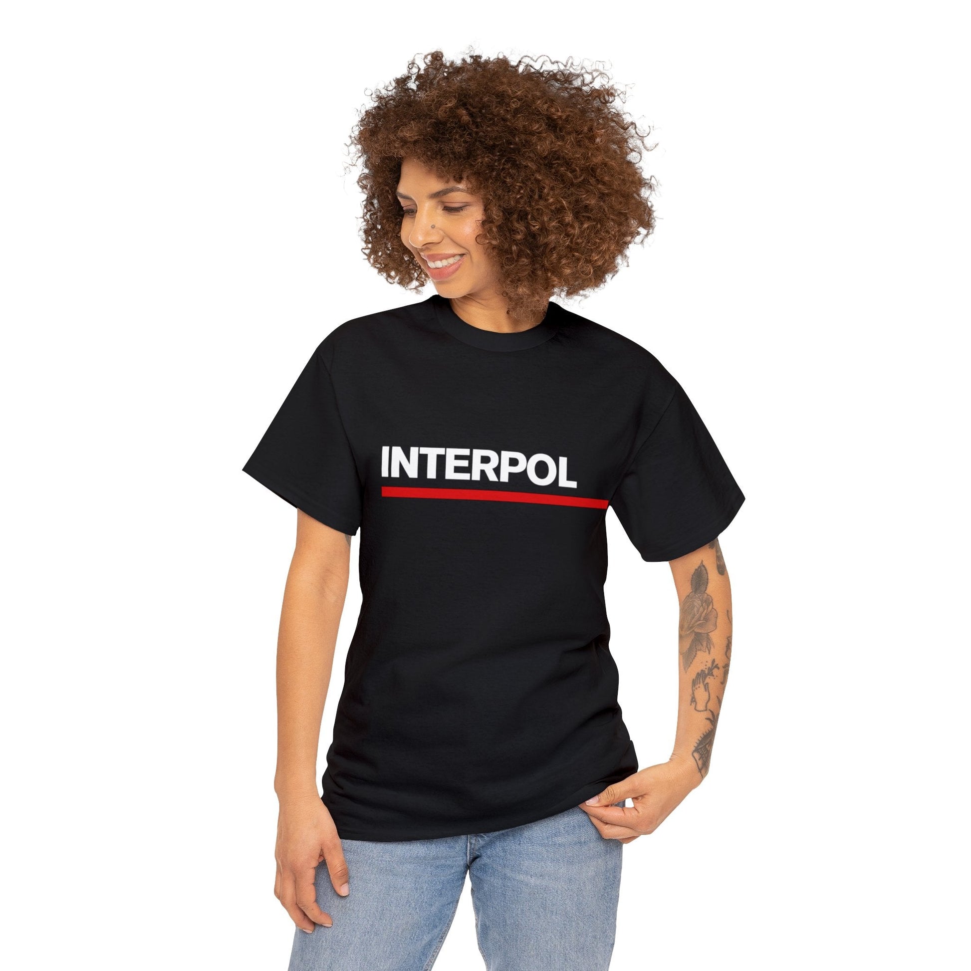 Interpol Tee Logo Unisex Classic Fit Atlas Wanderlust