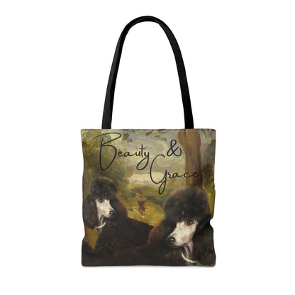 Poodle Tote, Renoir Style Atlas Wanderlust