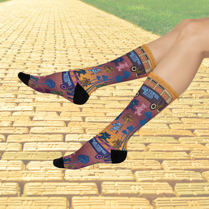 Grateful Dead Socks Dancing Bears Psychedelic Brick Trip Unisex Atlas Wanderlust