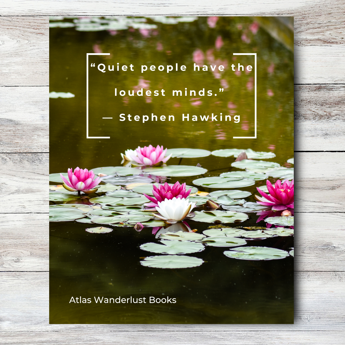 Journal of an Introvert: Aware / Independent / Reserved Atlas Wanderlust