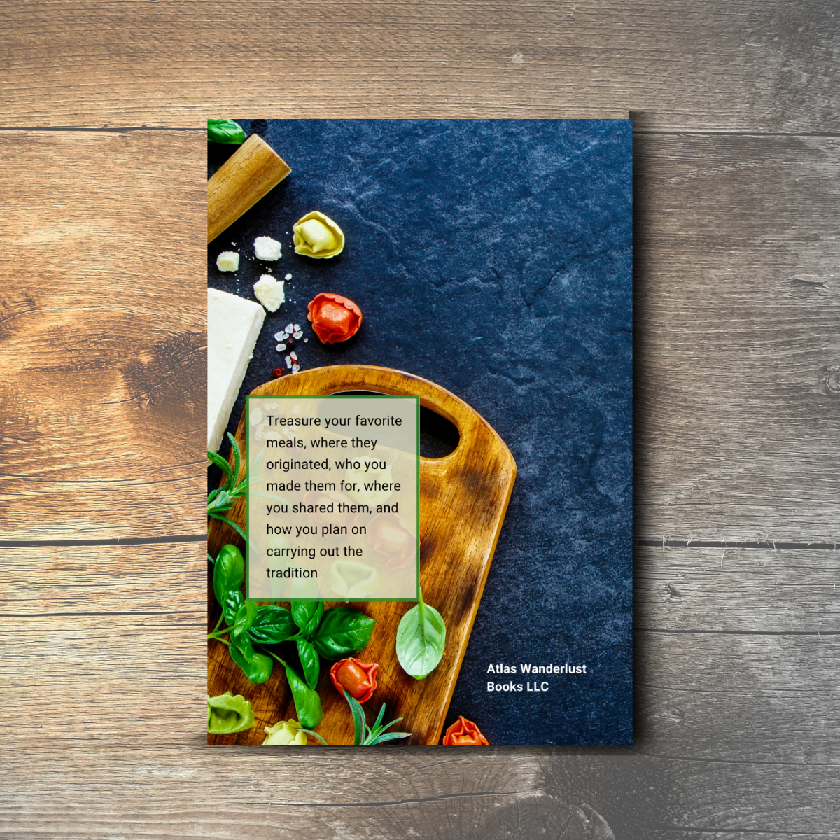 Recipe Journal Atlas Wanderlust