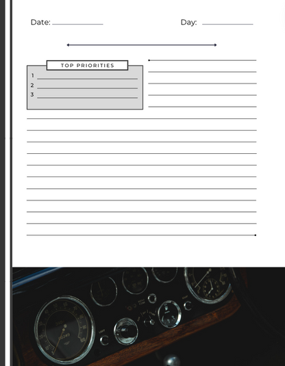 Journal of a Thinker: Strategic / Observant / Inquisitive Atlas Wanderlust