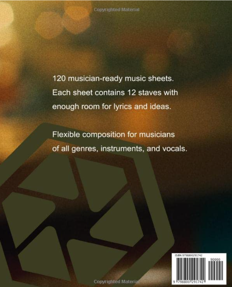 Blank Sheet Music Microphone Atlas Wanderlust