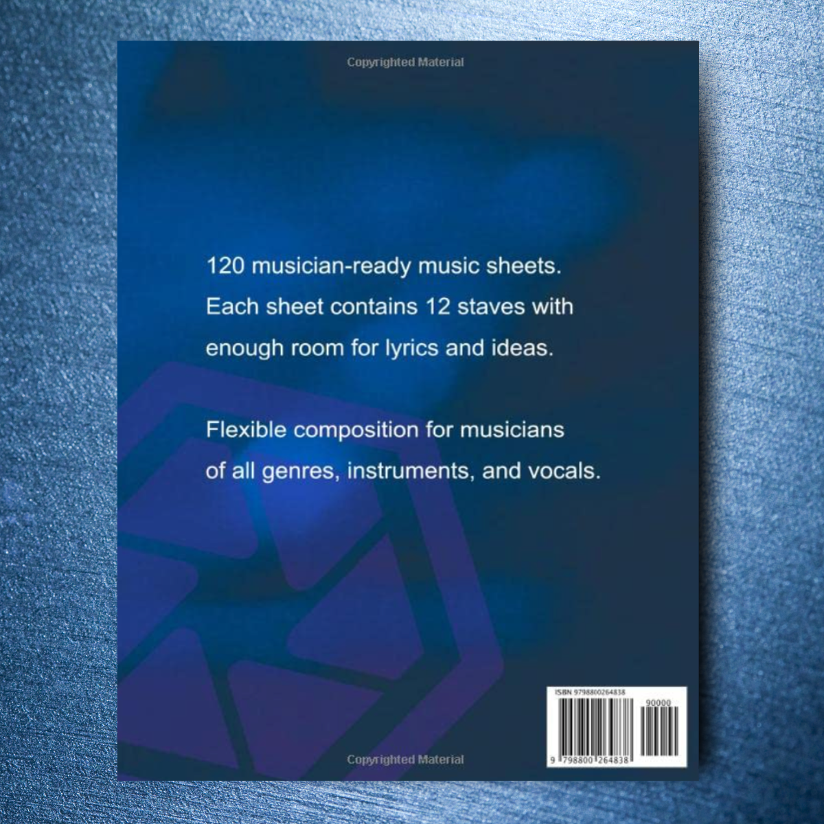 Blank Sheet Music Synthesizer Atlas Wanderlust