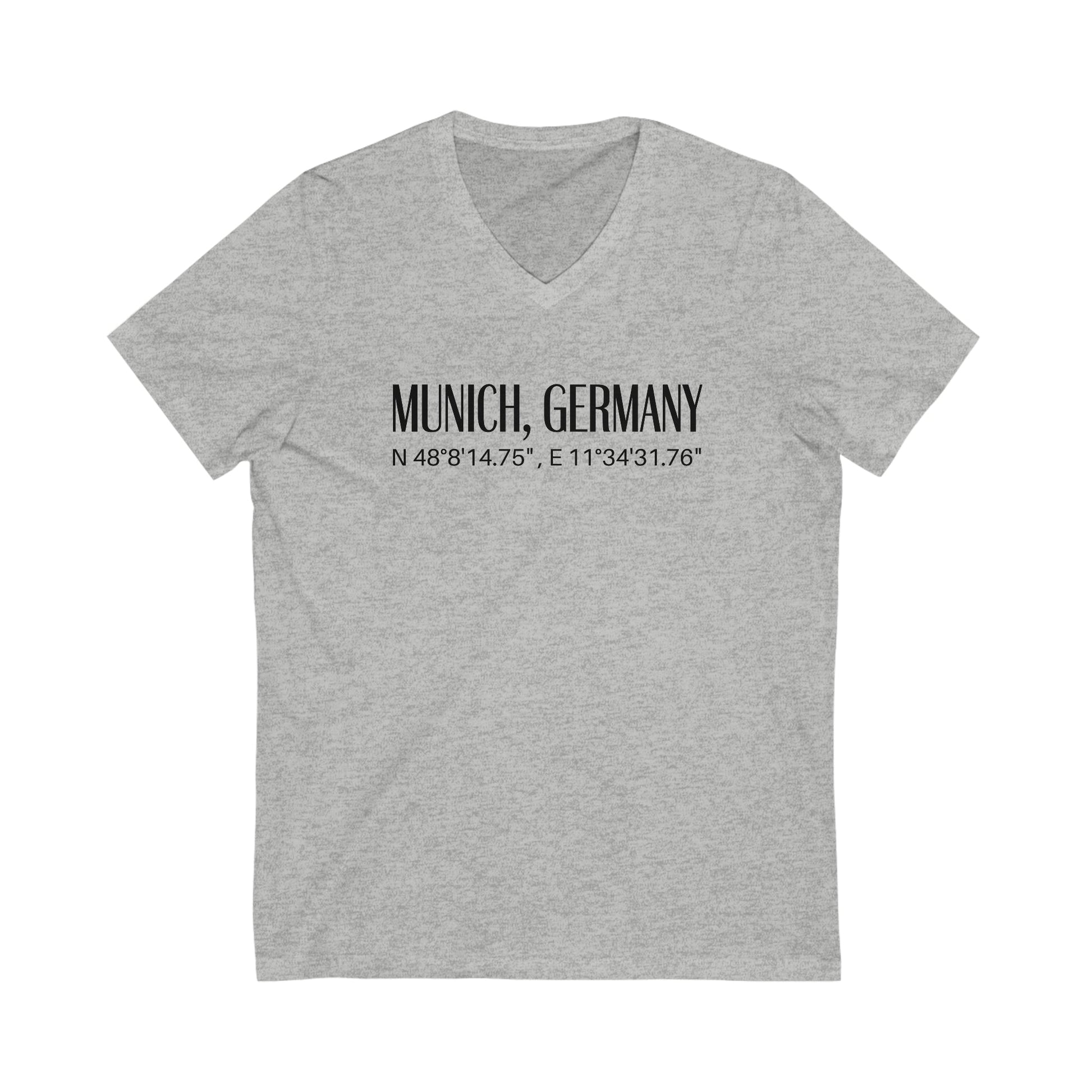 Munich, Germany Coordinates V-Tee Atlas Wanderlust