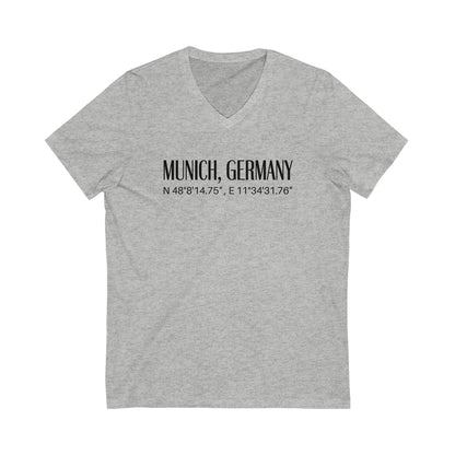 Munich, Germany Coordinates V-Tee Atlas Wanderlust