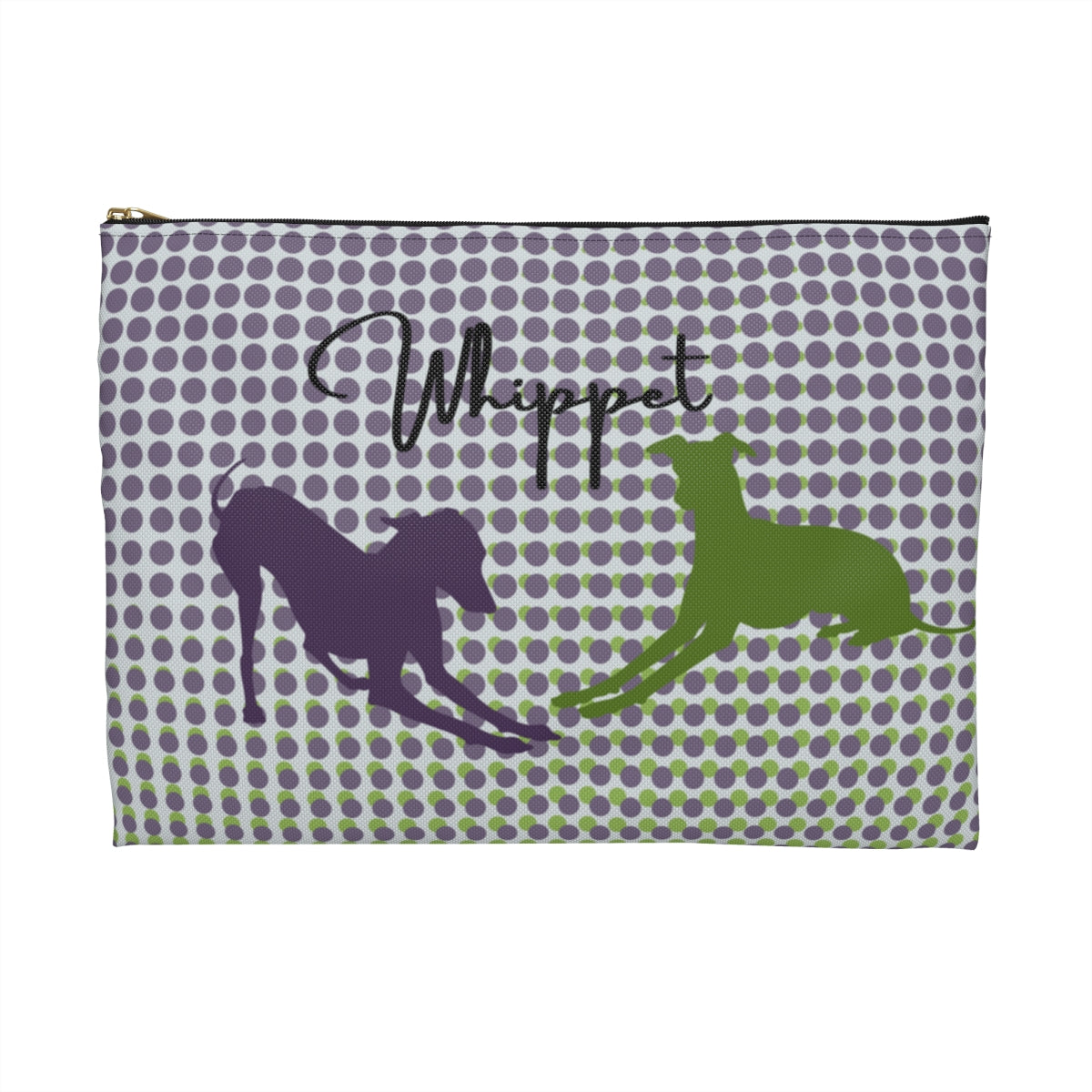 Whippet Travel Bag,  Trendy, Colorful Design - The Dapper Dogg