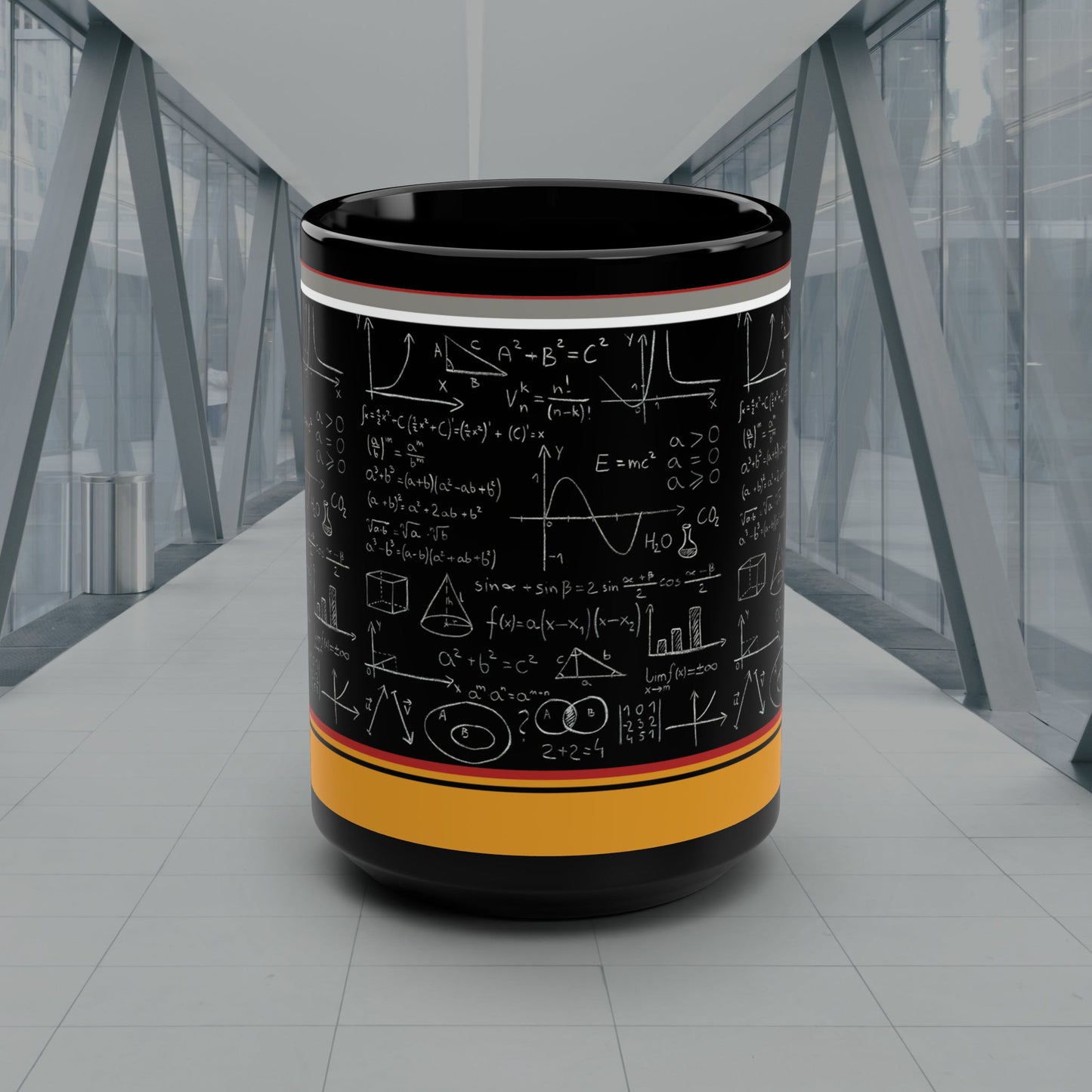 Math Teacher Mug Atlas Wanderlust