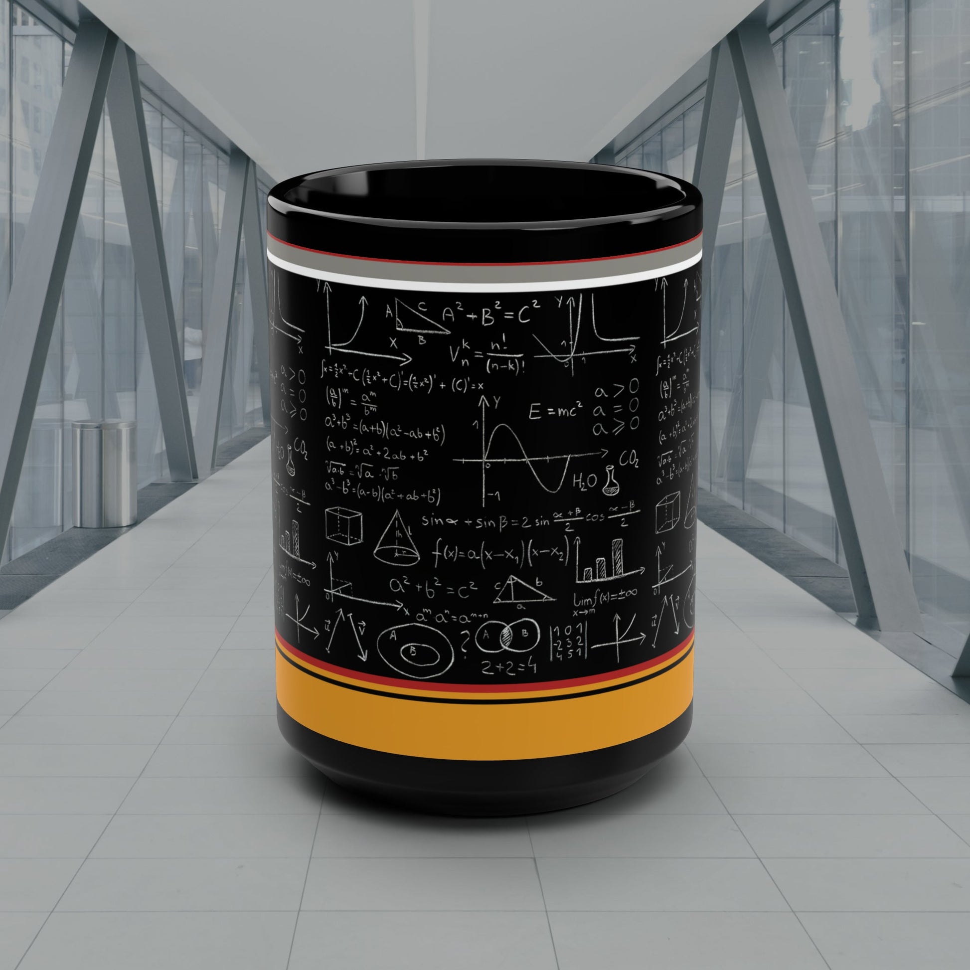 Math Teacher Mug Atlas Wanderlust