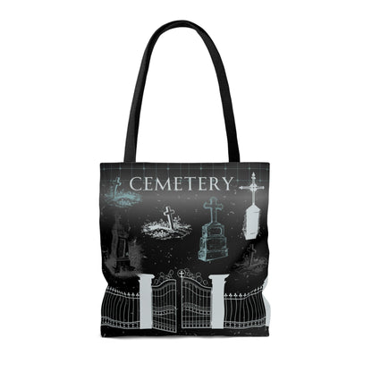Cemetery Tote Atlas Wanderlust