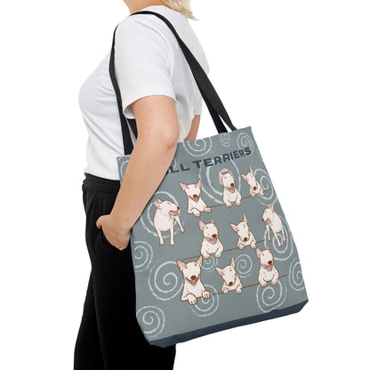 Bull Terrier Tote Bag Atlas Wanderlust