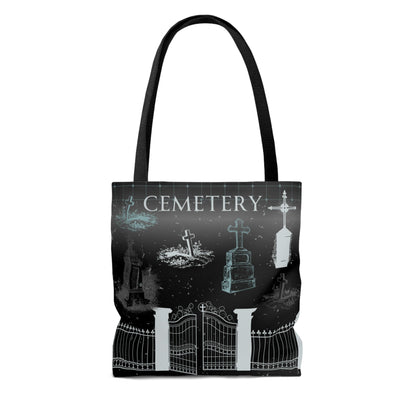 Cemetery Tote Atlas Wanderlust