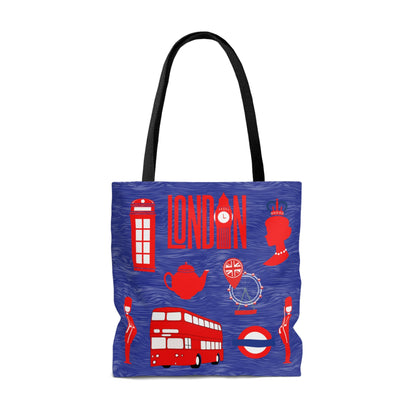 London Tote, Double Decker Atlas Wanderlust