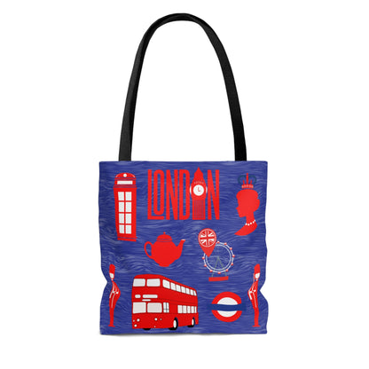 London Tote, Double Decker Atlas Wanderlust