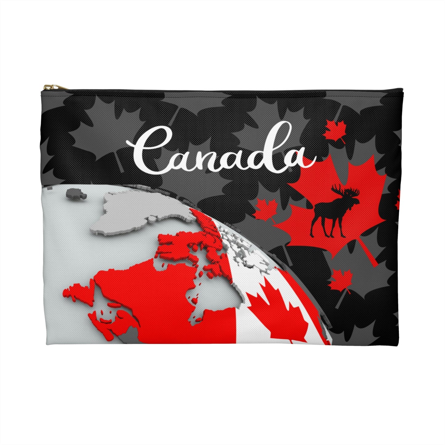 Canada Accessory Pouch, Maple Leaf Bag Atlas Wanderlust