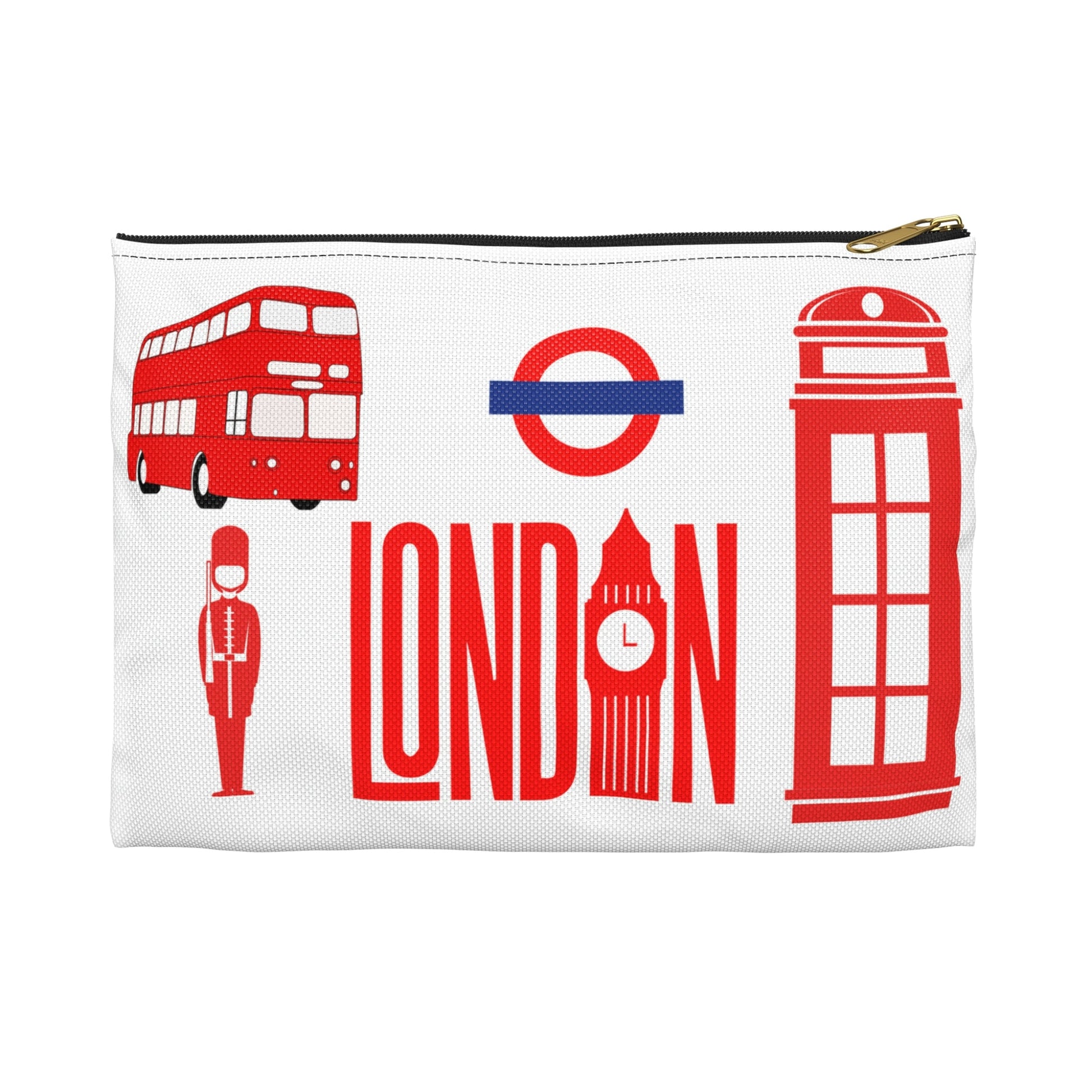 London Accessory Pouch, Phone Booth Bag Atlas Wanderlust