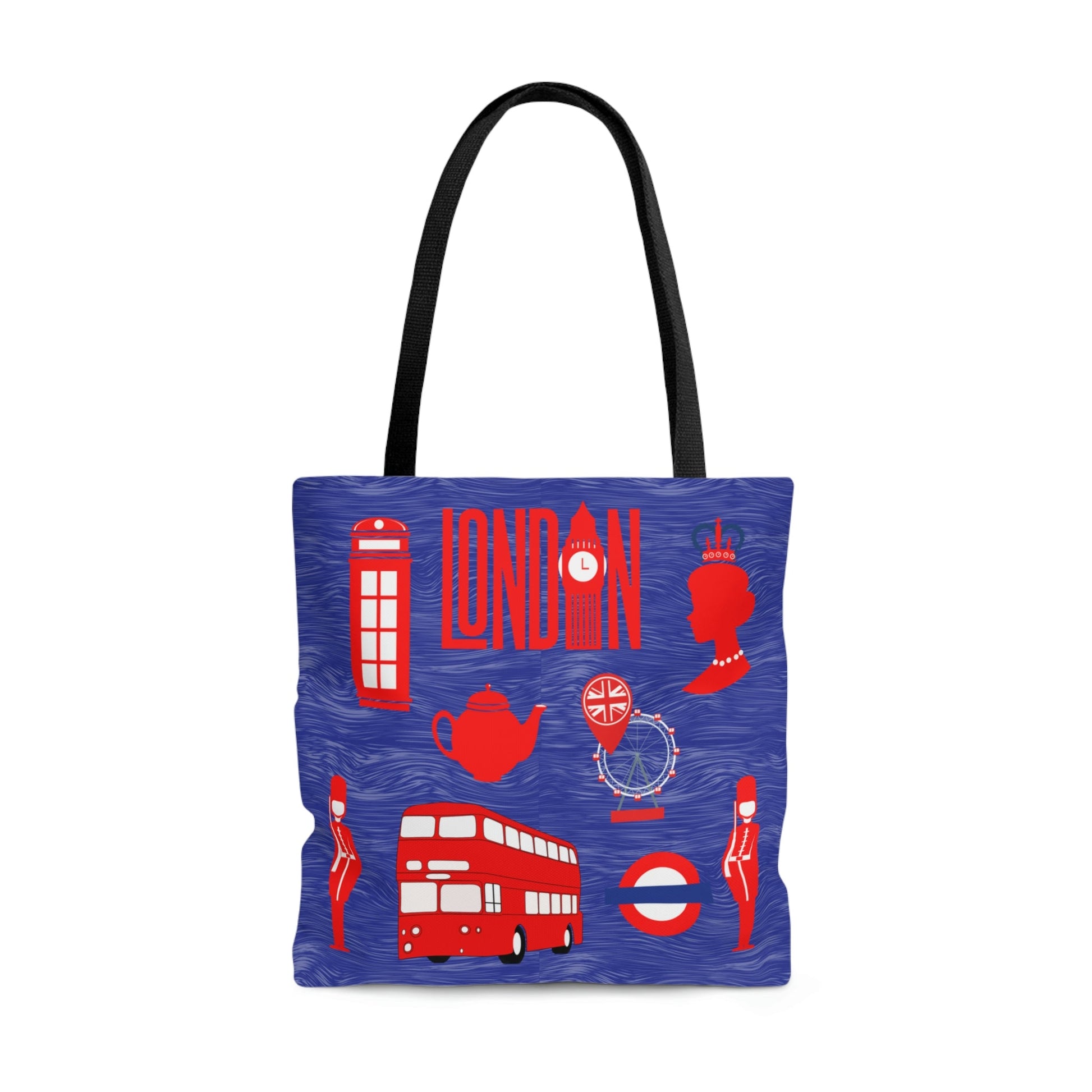 London Tote, Double Decker Atlas Wanderlust
