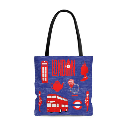 London Tote, Double Decker Atlas Wanderlust