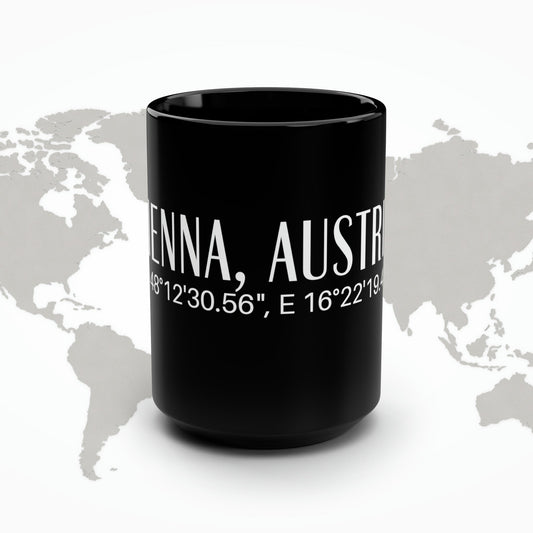Vienna, Austria Mug Atlas Wanderlust