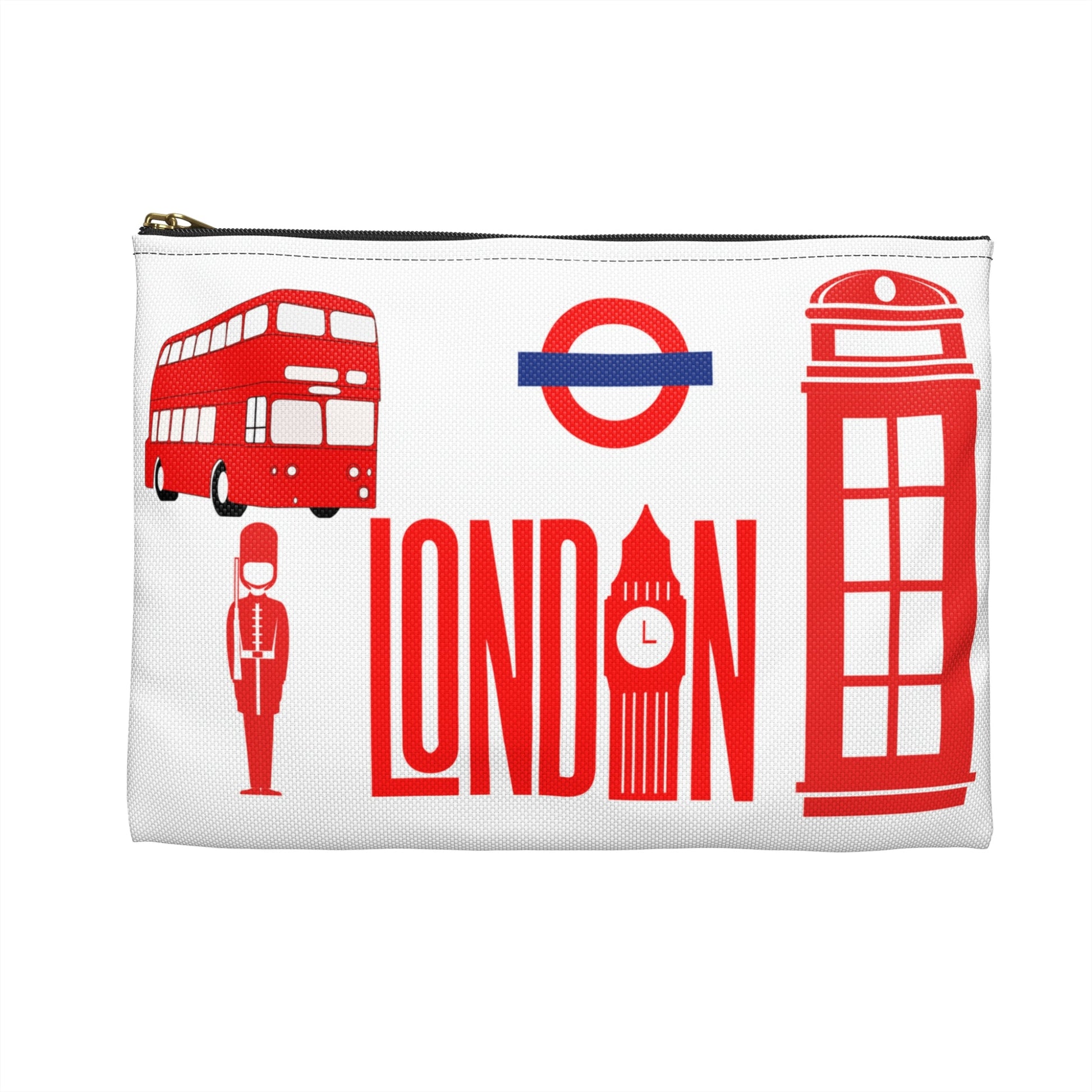 London Accessory Pouch, Phone Booth Bag Atlas Wanderlust