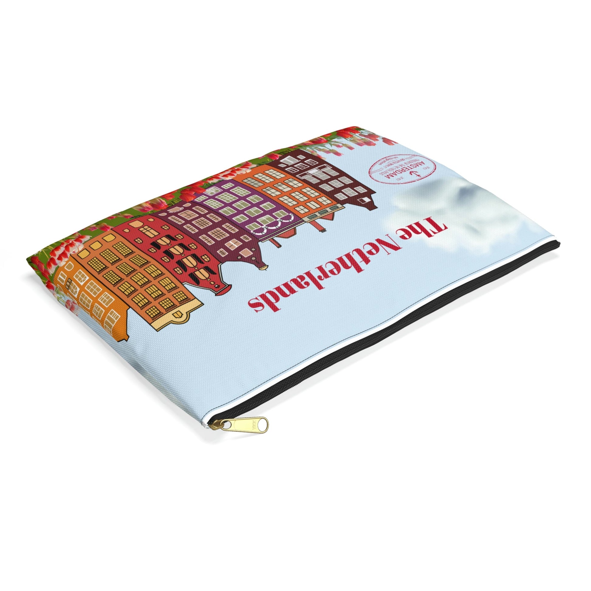 The Netherlands Accessory Pouch, Windmill Bag Atlas Wanderlust