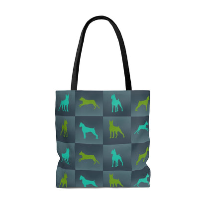 Boxer All-Purpose Tote Bag, Graphics, Modern - The Dapper Dogg