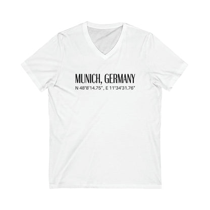Munich, Germany Coordinates V-Tee Atlas Wanderlust