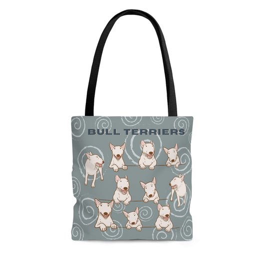 Bull Terrier Tote Bag Atlas Wanderlust