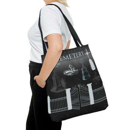 Cemetery Tote Atlas Wanderlust