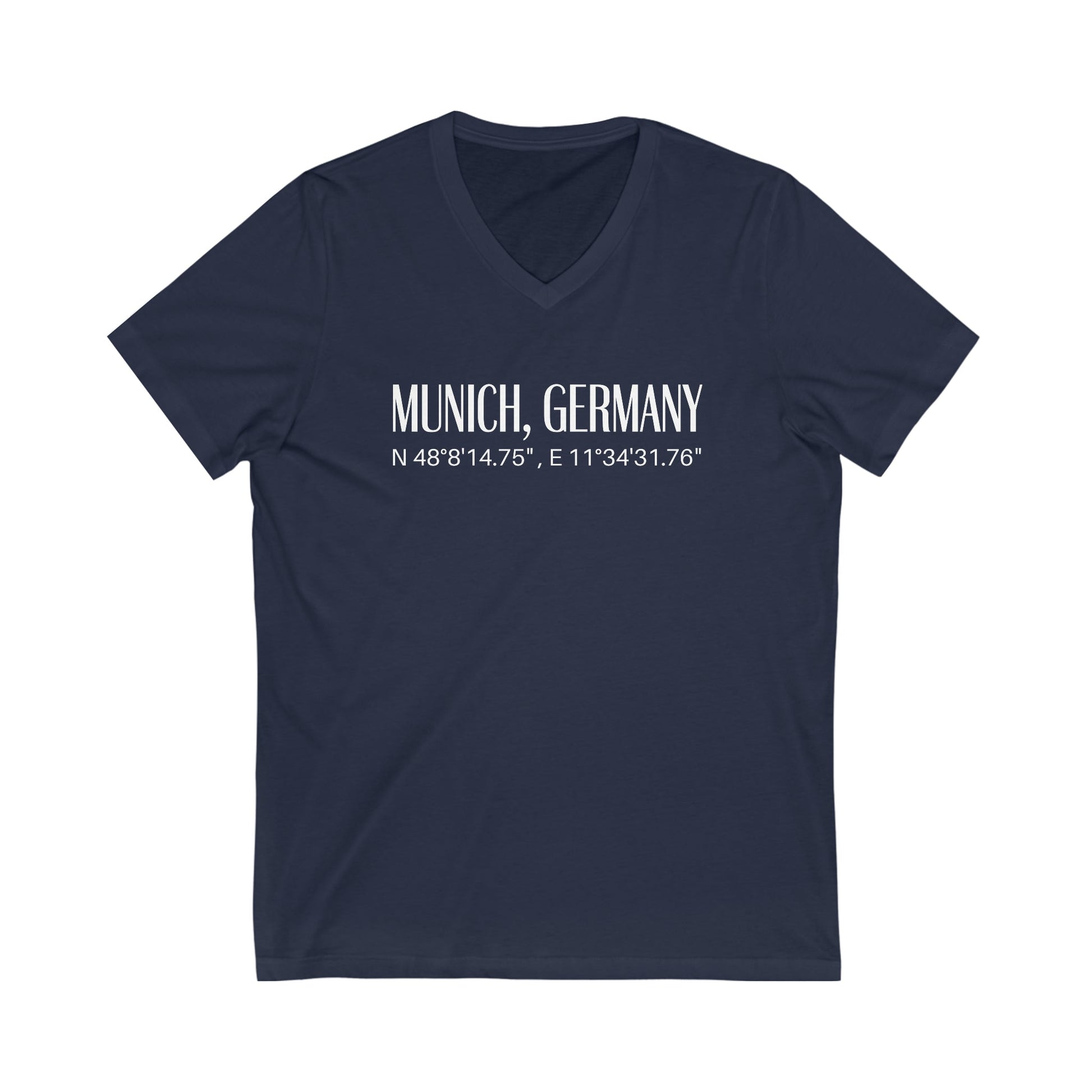 Munich, Germany Coordinates V-Tee Atlas Wanderlust