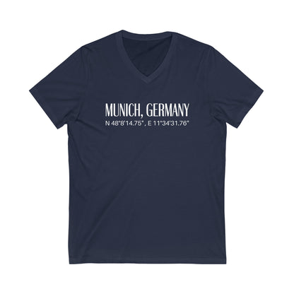 Munich, Germany Coordinates V-Tee Atlas Wanderlust