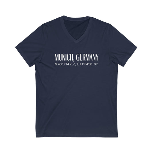Munich, Germany Coordinates V-Tee Atlas Wanderlust