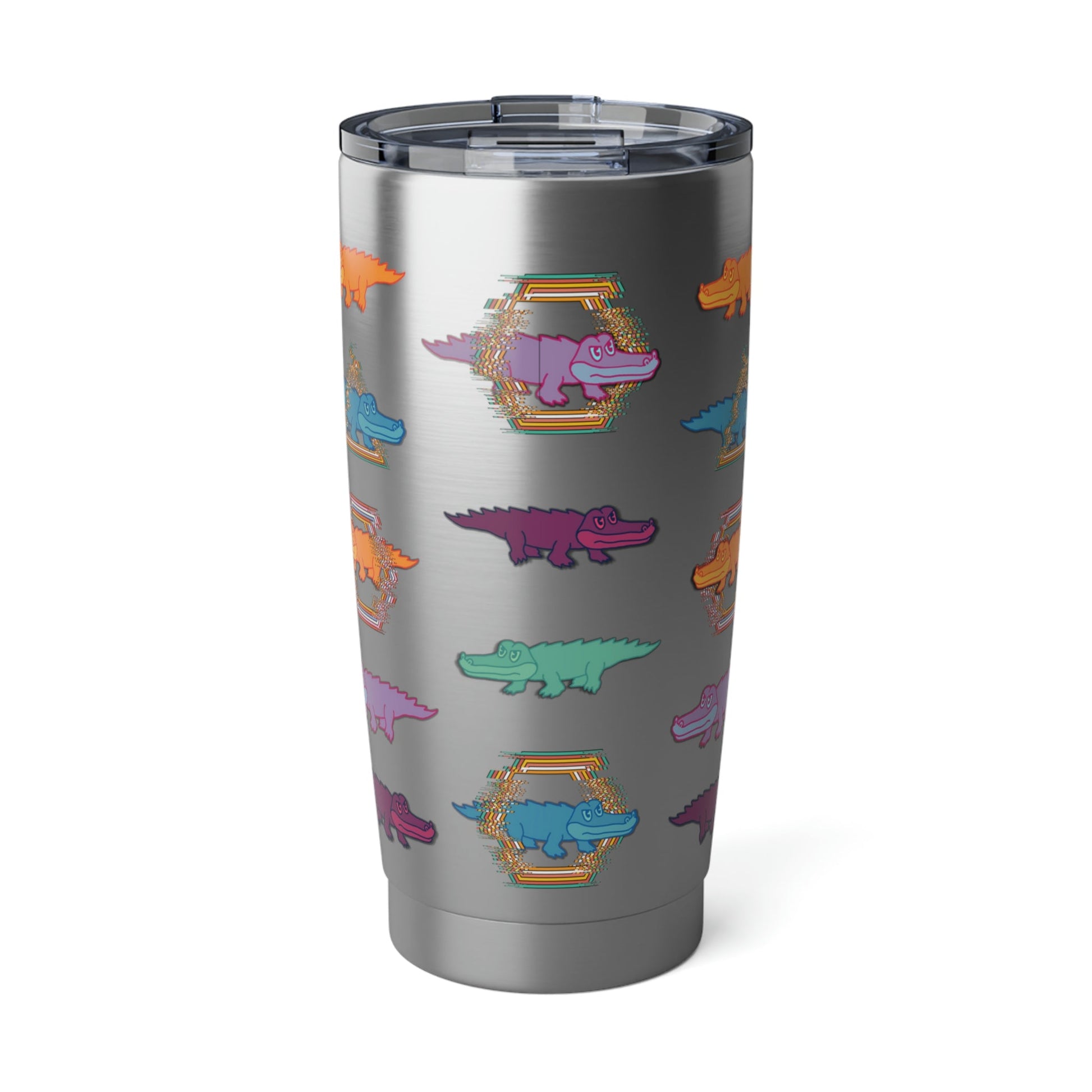 King Gizzard and the Lizard Wizard Tumbler – Trippy Psychedelic Alligator Art Atlas Wanderlust
