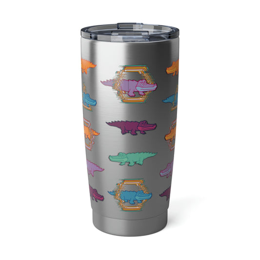 King Gizzard and the Lizard Wizard Tumbler – Trippy Psychedelic Alligator Art Atlas Wanderlust