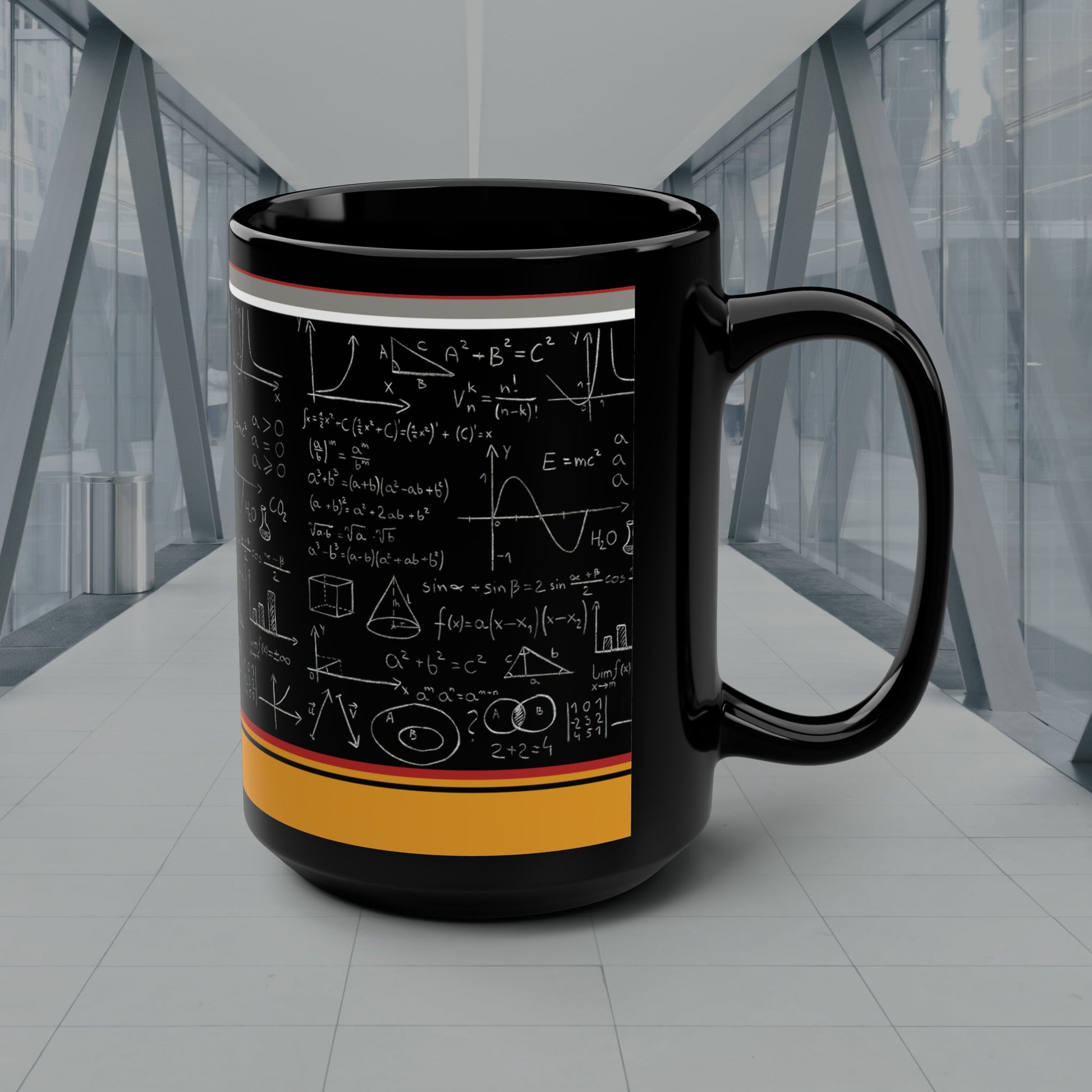 Math Teacher Mug Atlas Wanderlust