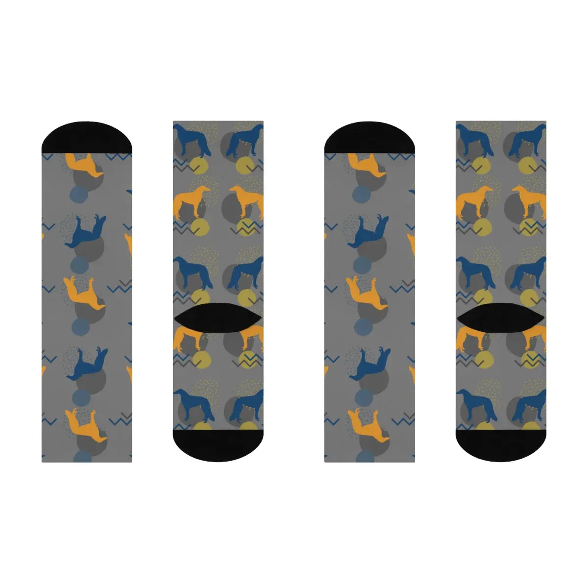 Classic Borzoi Socks | Hound Dog Socks | The Dapper Dogg
