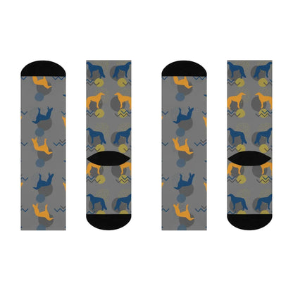 Classic Borzoi Socks | Hound Dog Socks | The Dapper Dogg