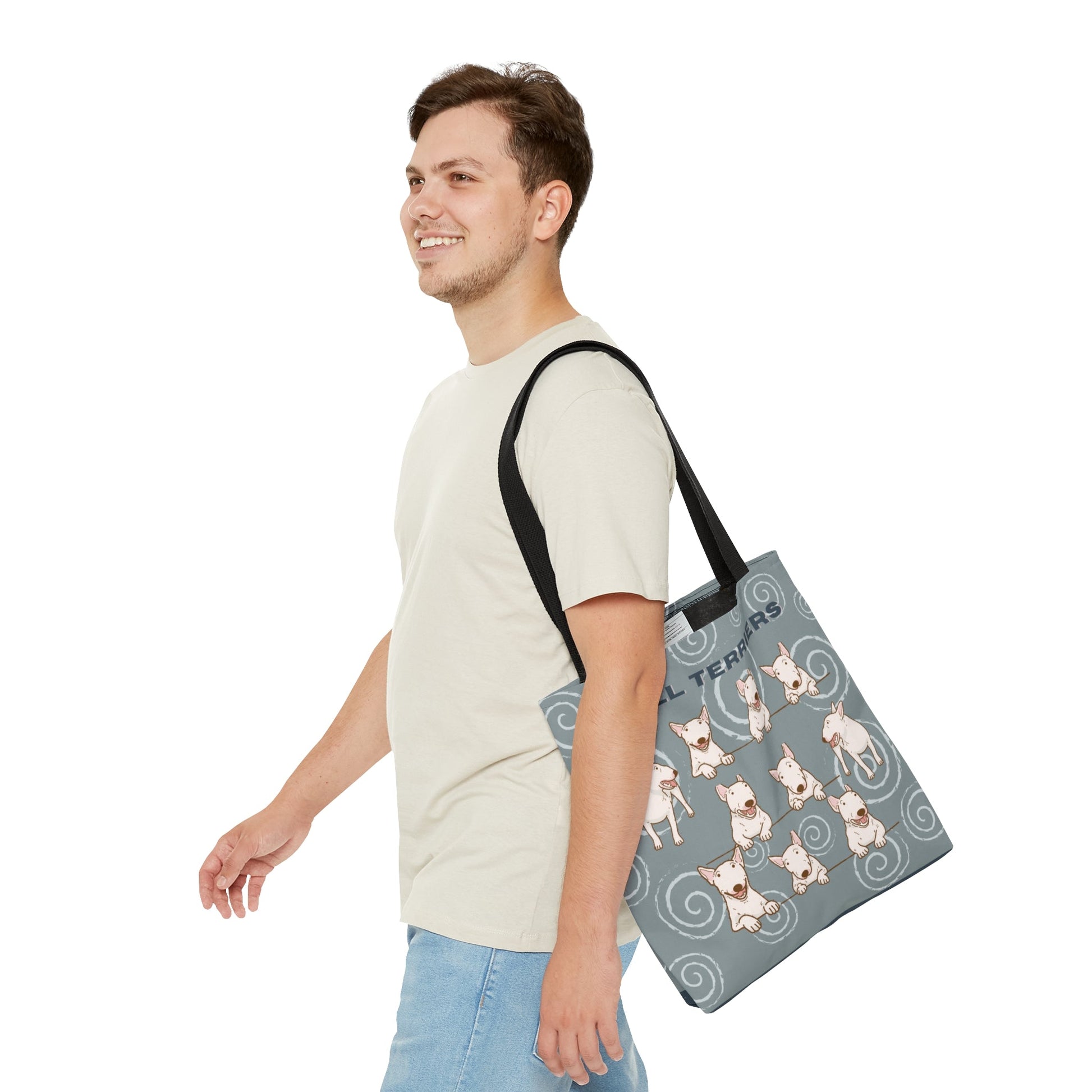 Bull Terrier Tote Bag Atlas Wanderlust