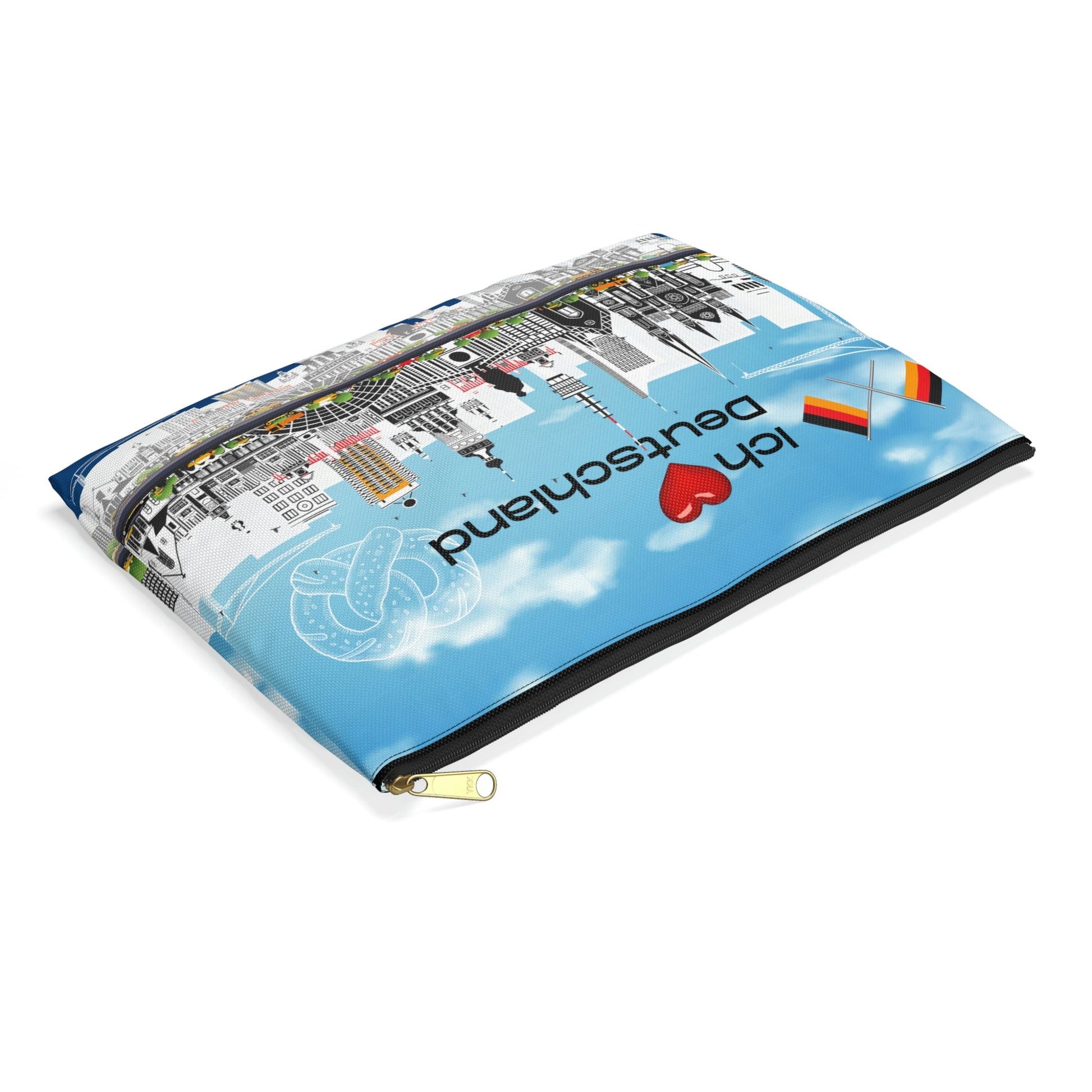 Germany Accessory Pouch, Deutschland Bag Atlas Wanderlust