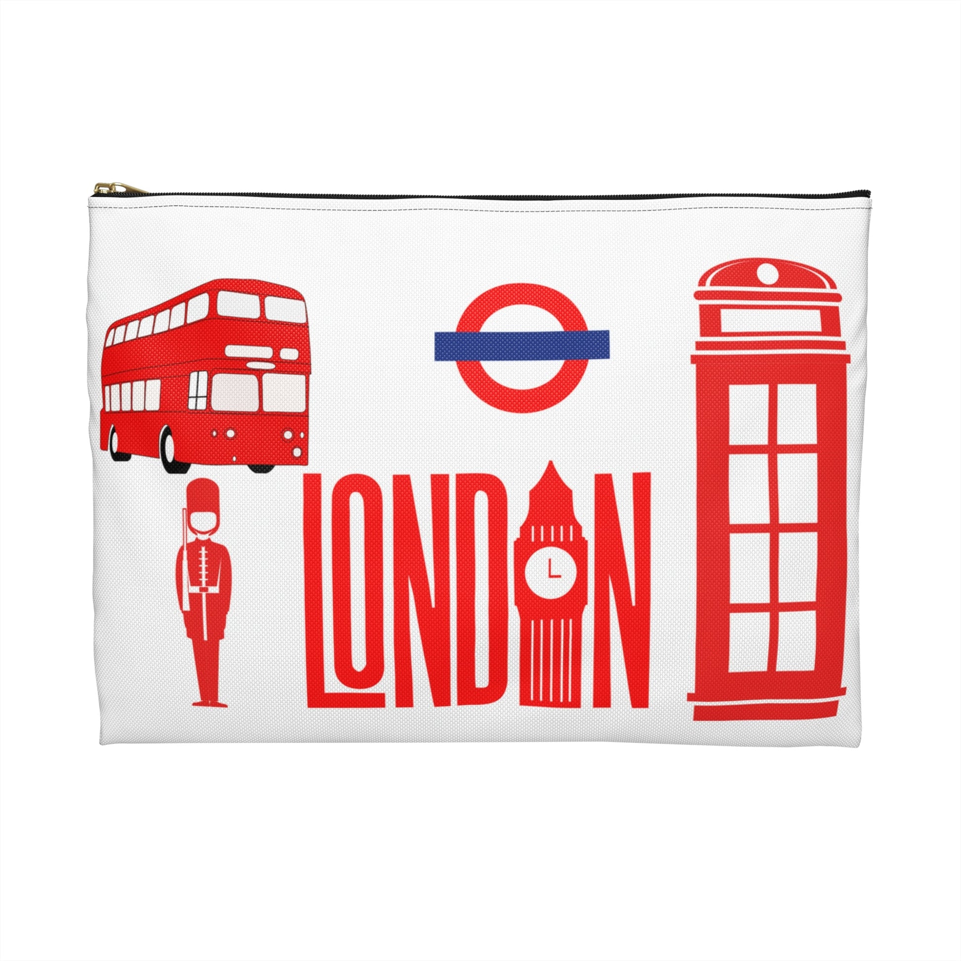 London Accessory Pouch, Phone Booth Bag Atlas Wanderlust