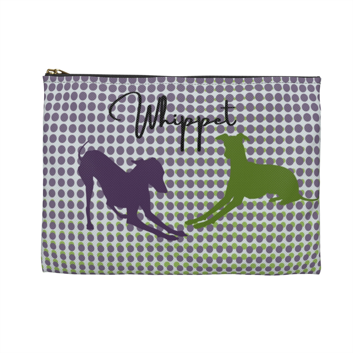 Whippet Travel Bag,  Trendy, Colorful Design - The Dapper Dogg