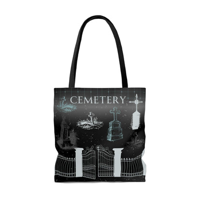 Cemetery Tote Atlas Wanderlust