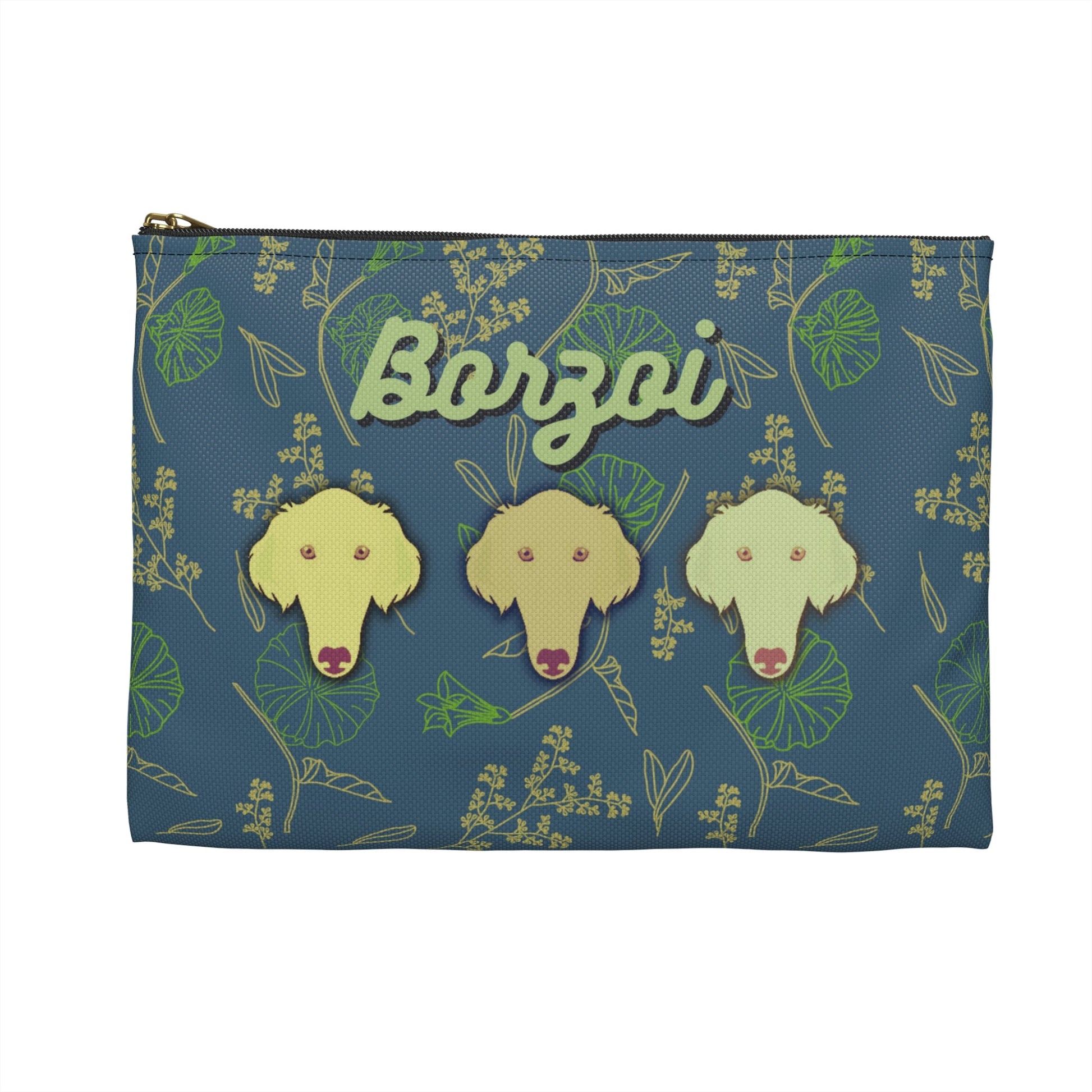 Borzoi Accessory Pouch, Sighthound Bag Atlas Wanderlust