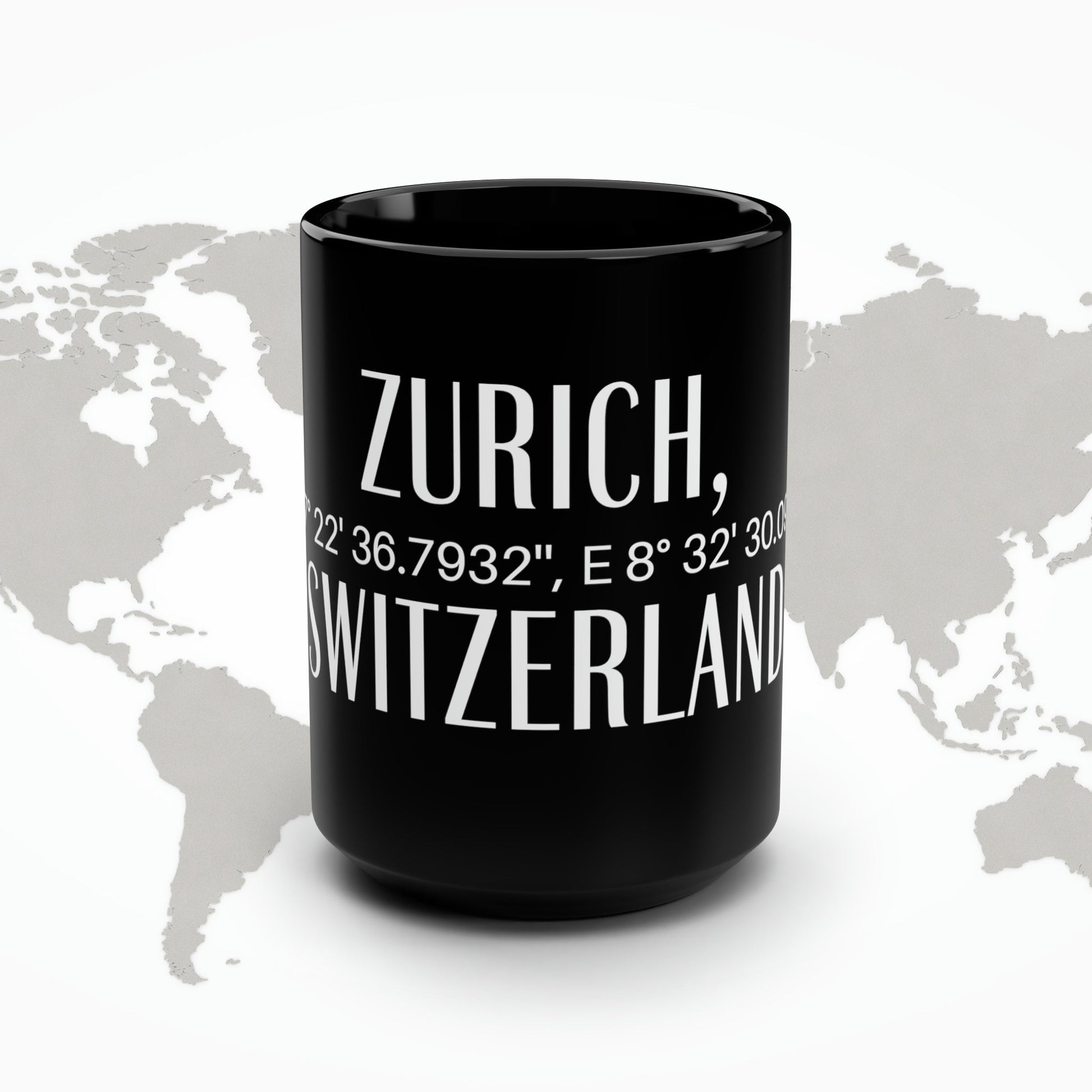 Zurich, Switzerland Mug Atlas Wanderlust